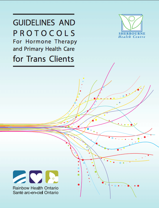 Front cover of the Guidelines and Protocols For Hormone Therapy and Primary Health Care for Trans Clients